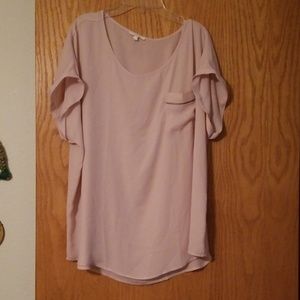 Light pink blouse
